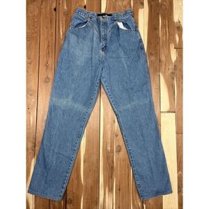 Vintage Cowboys Only Women’s Blue Jeans 15/16 36” Inseam High Rise Made In USA